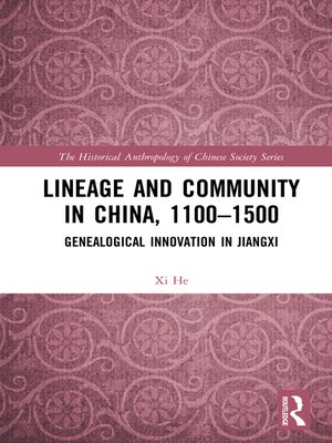 cover image of Lineage and Community in China, 1100–1500